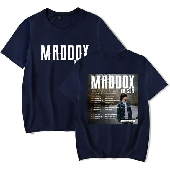 Maddox Batson JUST GETTIN' STARTED TOUR Merch Short Sleeve T-shirt Unisex Fashion Crew Neck Top