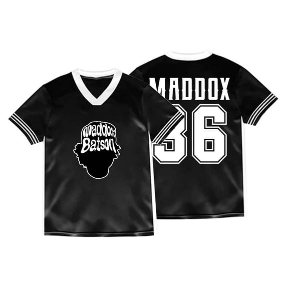 Maddox Batson Jersey Road To Indio Tour Merch V-neck Tee Unisex Fashion Short Sleeve T-Shirts