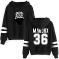 thumbnail image 1 of Maddox Batson Logo Hoodies Road To Indio Tour Merch Pocketless Parallel Bars Sleeve Streetwear, 1 of 5