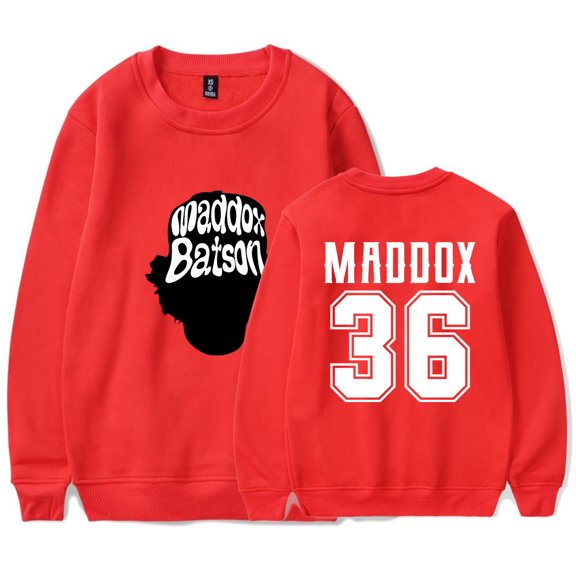 Maddox Batson Logo Long Sleeve Tee Road To Indio Tour Merch Unisex Fashion Crewneck Sweatshirts