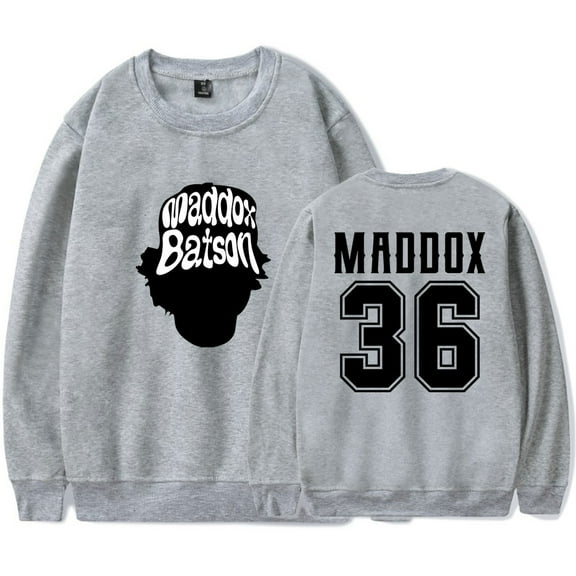 Maddox Batson Logo Long Sleeve Tee Road To Indio Tour Merch Unisex Fashion Crewneck Sweatshirts