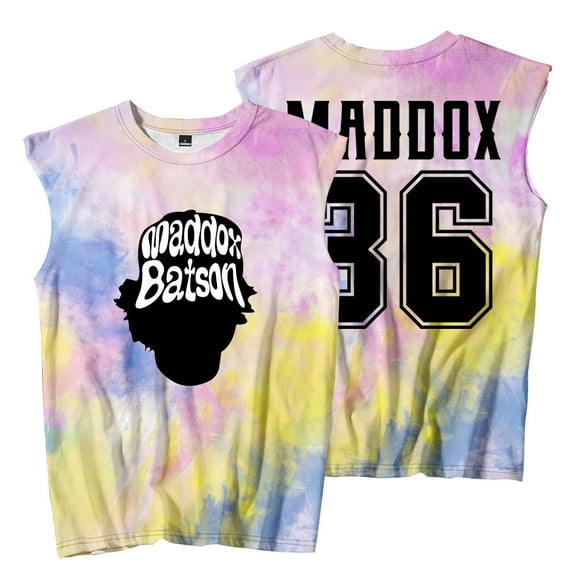 Maddox Batson Logo Sleeveless T-Shirts Road To Indio Tour Merch Unisex Fashion Tank Tops Tee