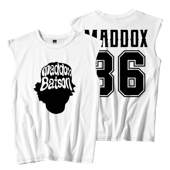 Maddox Batson Logo Sleeveless T-Shirts Road To Indio Tour Merch Unisex Fashion Tank Tops Tee