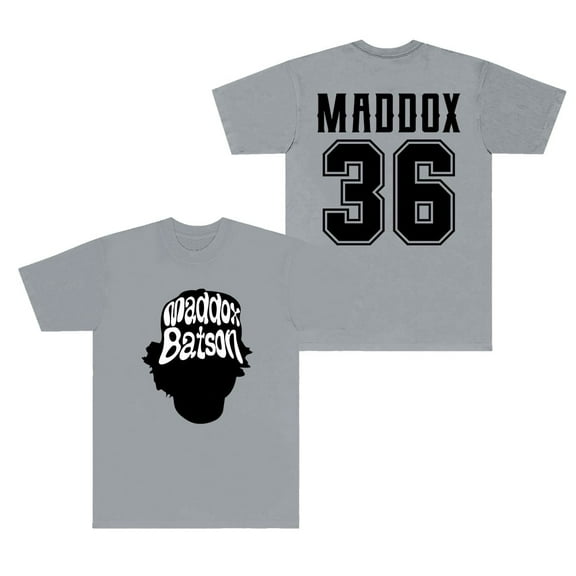 Maddox Batson Logo T-Shirts Road To Indio Tour Merch Tee Summer Unisex Fashion Short Sleeve Shirts