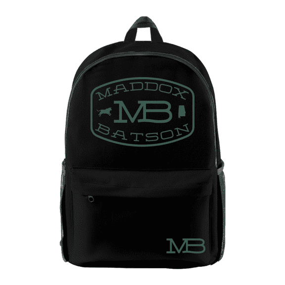 Maddox Batson MB Logo Backpack Women Men Fashion Shoulders Bag Casual Daypacks Travel Bags