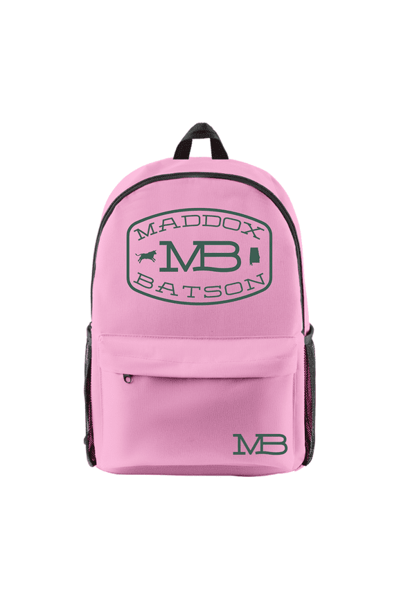 Maddox Batson MB Logo Backpack Women Men Fashion Shoulders Bag Casual Daypacks Travel Bags