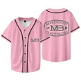 thumbnail image 1 of Maddox Batson MB Logo Baseball Jacket Tee I Need A Truck Tour Merch Women Men Short Sleeve T-shirts, 1 of 6