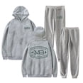 thumbnail image 1 of Maddox Batson MB Logo Hoodie Jogger Pants Two Piece Sets Sweatshirts+Sweatpants Women Men's Set, 1 of 3