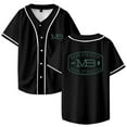 thumbnail image 1 of Maddox Batson MB Logo Merch Baseball Jersey Shirt V-Neck Women Men Short Sleeve Streetwear Clothes, 1 of 3