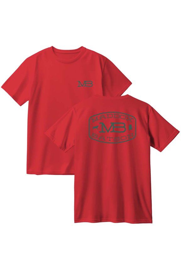 Maddox Batson MB Logo Merch Cotton T-Shirt Women Men Fashion Crewneck Short Sleeve Tee