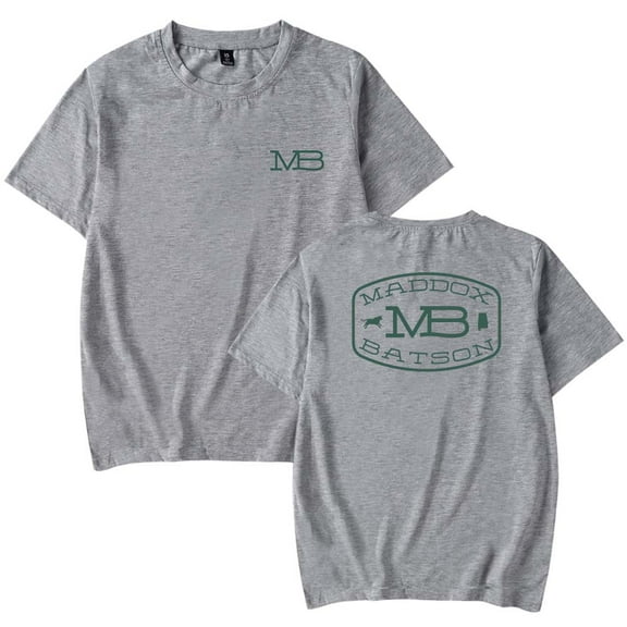 Maddox Batson MB Logo Merch T-Shirt Women Men Casual Crewneck Short Sleeve Fashion Tee