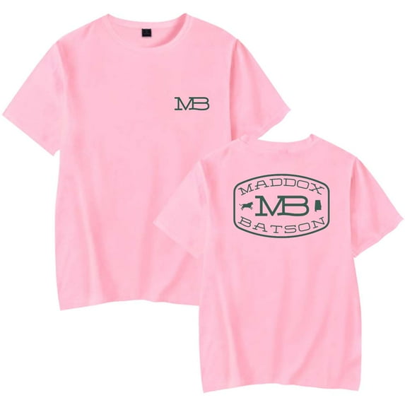 Maddox Batson MB Logo Merch T-Shirt Women Men Casual Crewneck Short Sleeve Fashion Tee