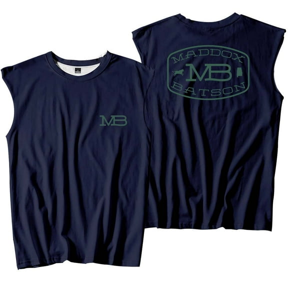 Maddox Batson MB Logo Merch Tank Tops Sleeveless T-Shirt port Vest Women Men Casual Outdoor Sportwear
