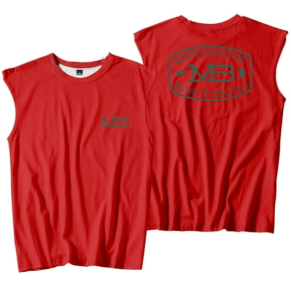 Maddox Batson MB Logo Merch Tank Tops Sleeveless T-Shirt port Vest Women Men Casual Outdoor Sportwear