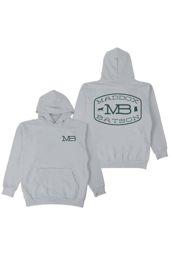 Maddox Batson MB Logo Merch Unisex Hoodie, Long Sleeve Streetwear Pullover Sweatshirt for Men and Women
