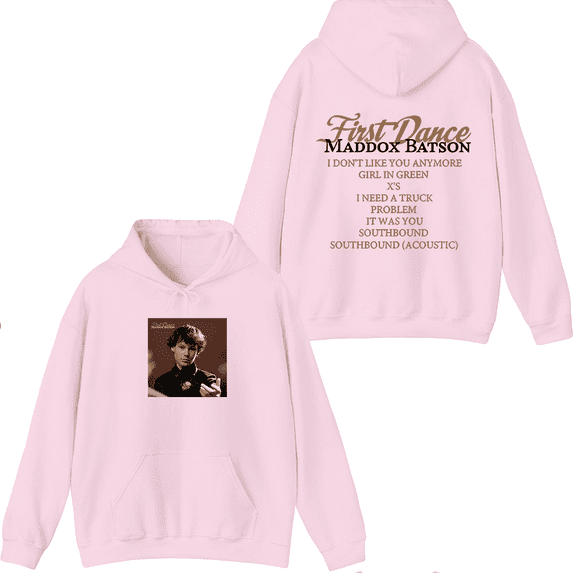 Maddox Batson Merch First Dance Hoodie Graphic Hoodies Unisex Long Sleeve Pullover