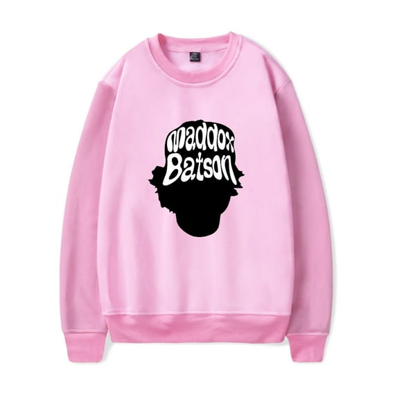 Maddox Batson Merch Logo Sweatshirt Printed Crewneck Men Women Long Sleeve Pullover