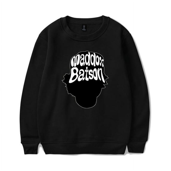 Maddox Batson Merch Logo Sweatshirt Printed Crewneck Men Women Long Sleeve Pullover