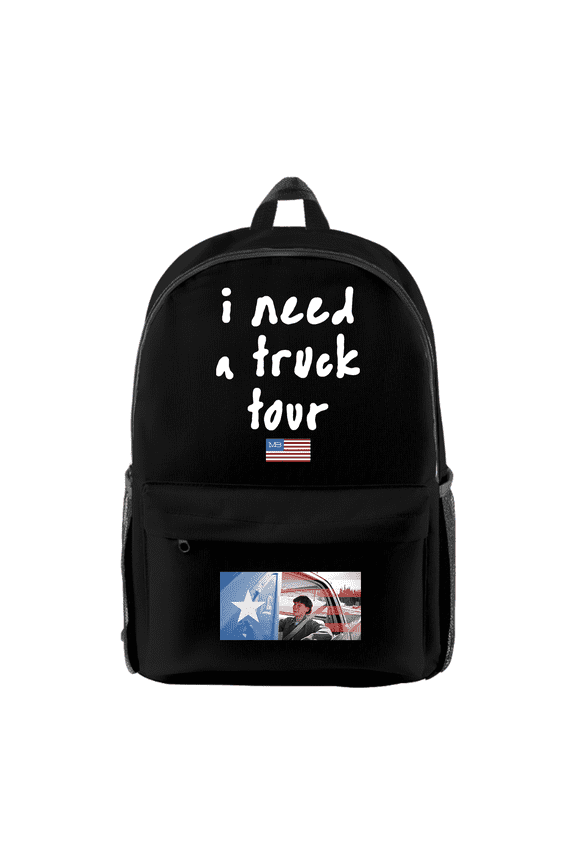 Maddox Batson Merch MB I Need A Truck Tour Backpack Unisex Shoulders Bag Casual Fashion Daypacks Travel Bags