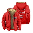 thumbnail image 1 of Maddox Batson Merch MB I Need A Truck Tour Zipper Jacket Long Sleeve Winter Parka Women Men Casual Fashion Coat, 1 of 2