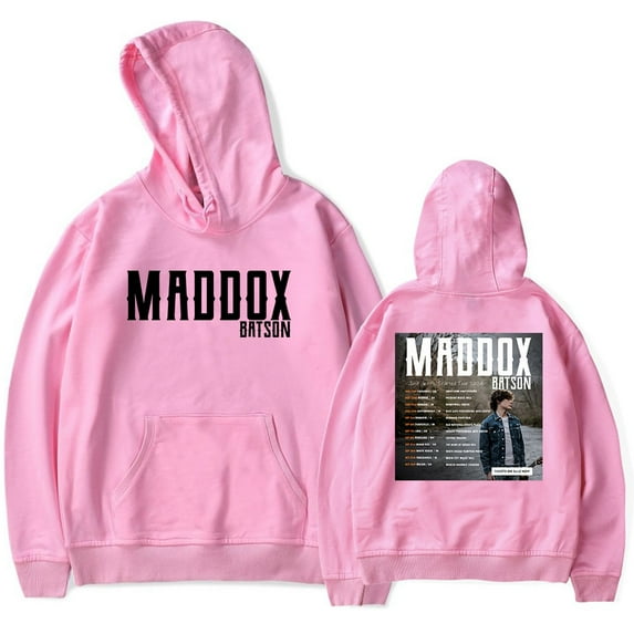 Maddox Batson Merch Maddox Batson Tour Hooded Drawstring Pocket Sweatshirt Men/women concert Pullover