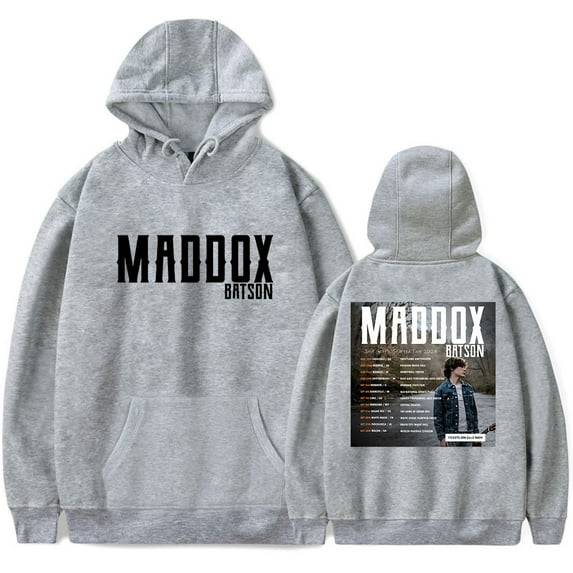 Maddox Batson Merch Maddox Batson Tour Hooded Drawstring Pocket Sweatshirt Men/women concert Pullover