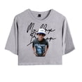 thumbnail image 1 of Maddox Batson Merch Pic T-Shirt For Women&Girls Midriff Short Sleeve Summer Fashion Vest Tee, 1 of 4