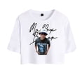 thumbnail image 1 of Maddox Batson Merch Pic T-Shirt For Women&Girls Midriff Short Sleeve Summer Fashion Vest Tee, 1 of 3