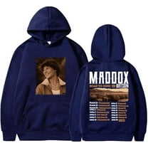 Maddox Batson Merch  Road To Indio Tour  Hooded Drawstring Pocket Sweatshirt Men/women  Pullover