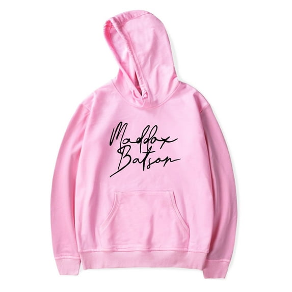 Maddox Batson Merch Signature Hoodie Printed Hoodies Men Women Long Sleeve Pullover Top