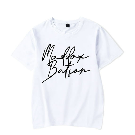 Maddox Batson Merch Signature Tee Printed Shirt Unisex Men Women T-shirt Short Sleeve Top
