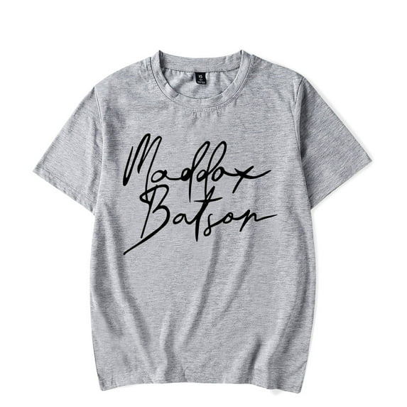 Maddox Batson Merch Signature Tee Printed Shirt Unisex Men Women T-shirt Short Sleeve Top
