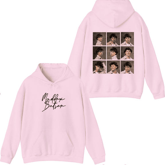 Maddox Batson Merch Tiny Vinyl Cover Hoodie Men Women Long Sleeve Pullover Graphic Tops