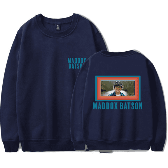 Maddox Batson Merch illustration Sweatshirt Printed Crewneck Men Women Long Sleeve Pullover