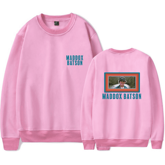 Maddox Batson Merch illustration Sweatshirt Printed Crewneck Men Women Long Sleeve Pullover
