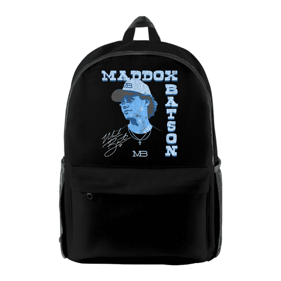 Maddox Batson Photo Backpack Women Men Fashion Shoulders Bag Casual Daypacks Travel Bags