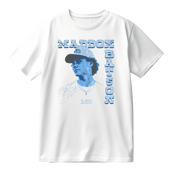 Maddox Batson Photo Cotton T-shirt Women Men Short Sleeve Crewneck Fashion Tee