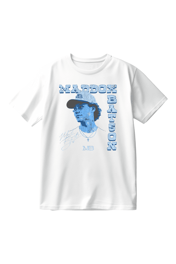 Maddox Batson Photo Cotton T-shirt Women Men Short Sleeve Crewneck Fashion Tee