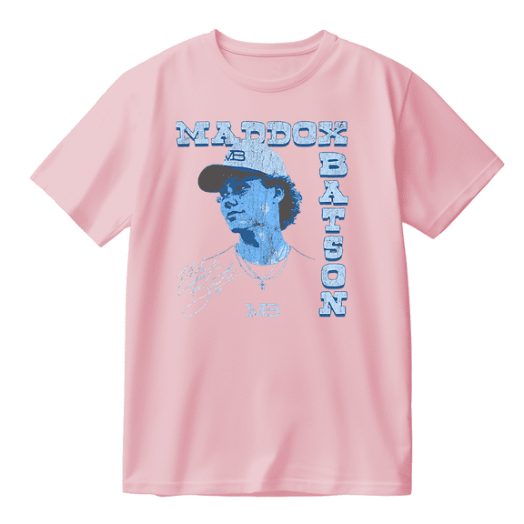 Maddox Batson Photo Cotton T-shirt Women Men Short Sleeve Crewneck Fashion Tee