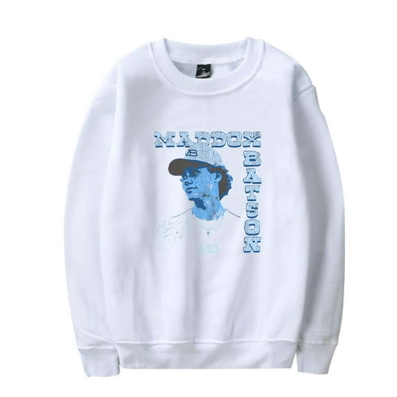 Maddox Batson Photo Sweatshirt Women Men Casual Crewneck Long Sleeve Pullover Clothes