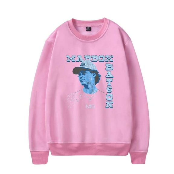 Maddox Batson Photo Sweatshirt Women Men Casual Crewneck Long Sleeve Pullover Clothes