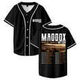 thumbnail image 1 of Maddox Batson Road To Indio Tour 2025 Baseball Jersey Short Sleeve Shirts Women Men Streetwear Tee, 1 of 2
