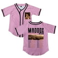 thumbnail image 1 of Maddox Batson Road To Indio Tour 2025 Button V-Neck Shirt Women Men Short Sleeve Streetwear Clothes, 1 of 3