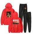 thumbnail image 1 of Maddox Batson Road To Indio Tour 2025 Men/Women Fall Suit Hoodies Sportswear Hooded Ankle Banded Pant Two Piece Set, 1 of 3