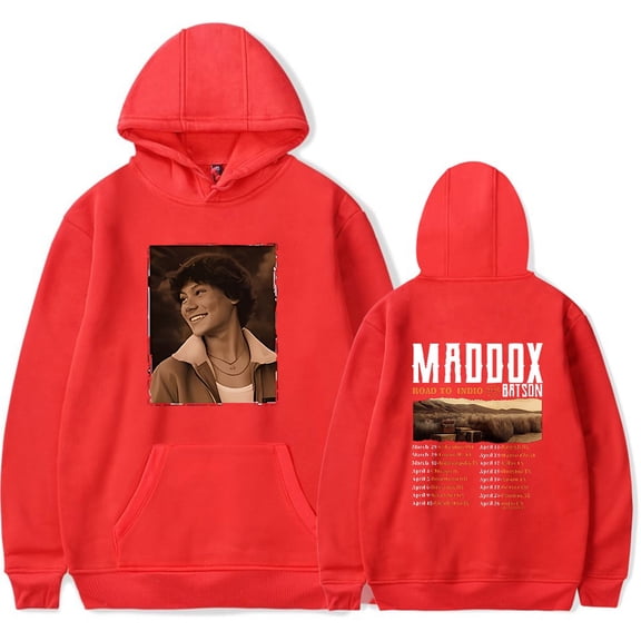 Maddox Batson Road To Indio Tour 2025 Men/Women Hoodies Sweatshirt Fashion Streetwear Casual