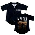 thumbnail image 1 of Maddox Batson Road To Indio Tour 2025 Merch Button V-Neck Shirt Women Men Short Sleeve Streetwear Clothes, 1 of 3