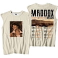 thumbnail image 1 of Maddox Batson Road To Indio Tour 2025 Merch Tank Tops Sleeveless Sport Vest Women Men Casual Outdoor Sportwear, 1 of 3