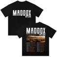 thumbnail image 1 of Maddox Batson Road To Indio Tour 2025 T-Shirt Crewneck Cotton Tee Women Men Short Sleeve Clothes, 1 of 2
