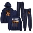 thumbnail image 1 of Maddox Batson Road To Indio Tour Hoodie Pants Sets Merch Men/Women Sweatshirt Pants Two Piece Set Streetwear, 1 of 3