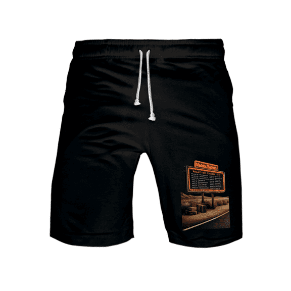 Maddox Batson Road to Indio Tour Shorts Unisex Streetwear Beach Shorts Casual Sportswear